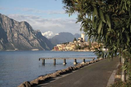Malcesine (Vr), Veduta dal lungolago.